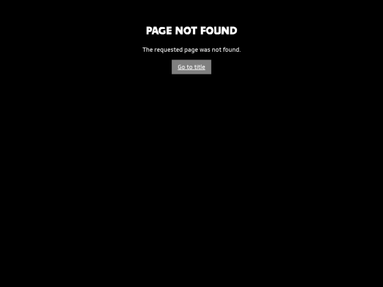 not_found screenshot