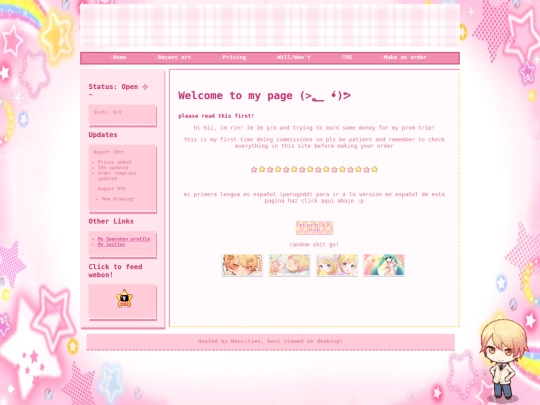 home screenshot