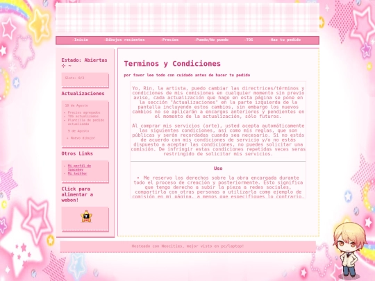 terminos screenshot