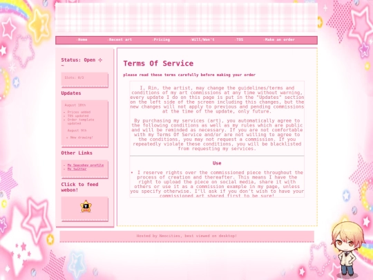 tos screenshot