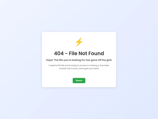not_found screenshot
