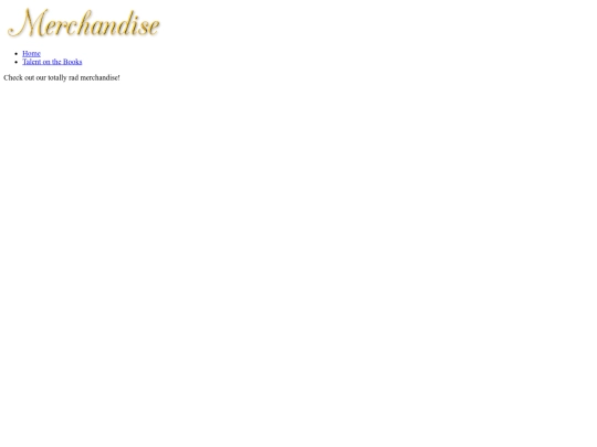 merchandise screenshot