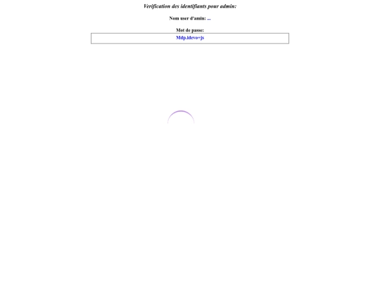 verify.tantative.idevo screenshot