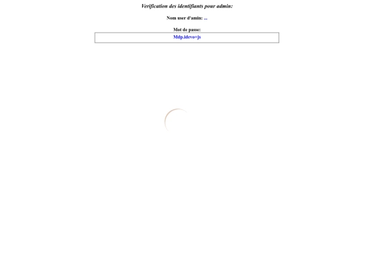 verifyIdevo_admin screenshot