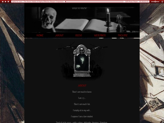 ABOUT screenshot