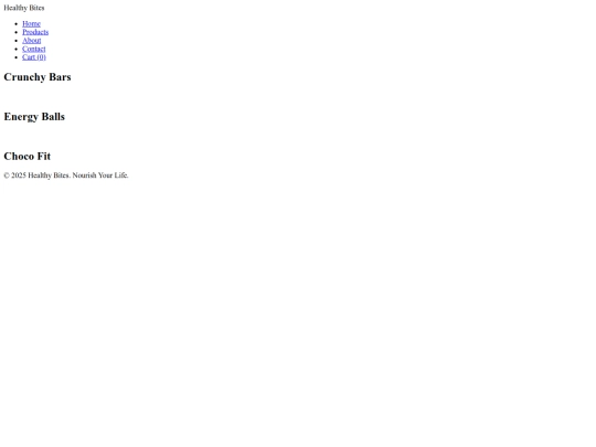products screenshot
