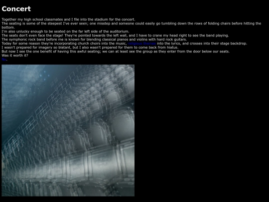 evanescence screenshot