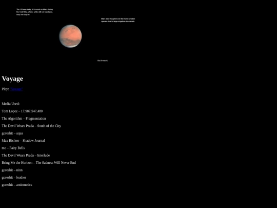 voyage screenshot
