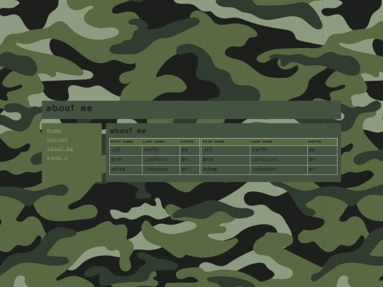 about-me screenshot