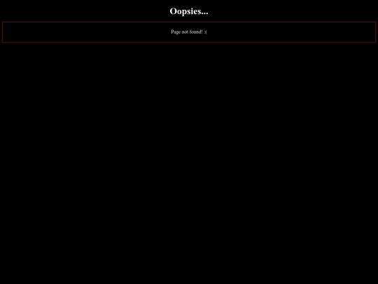 not_found screenshot