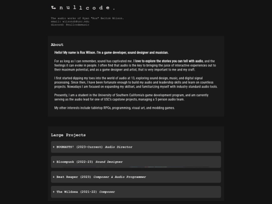 portfolio screenshot