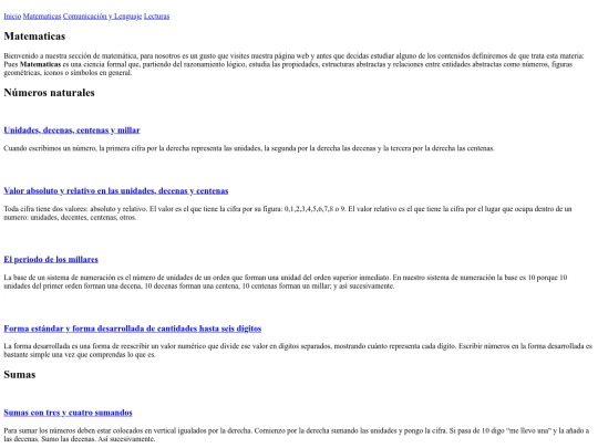 Matematicas screenshot