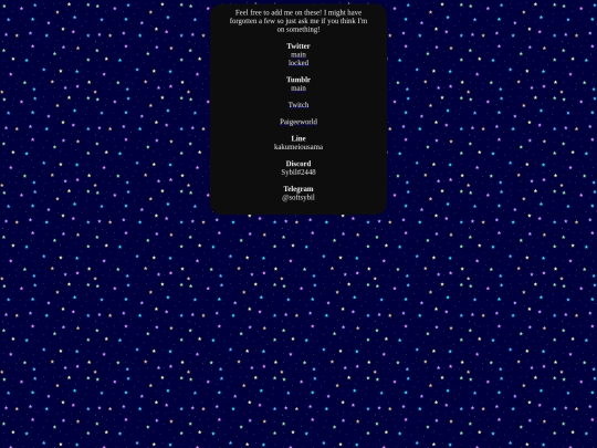 links screenshot