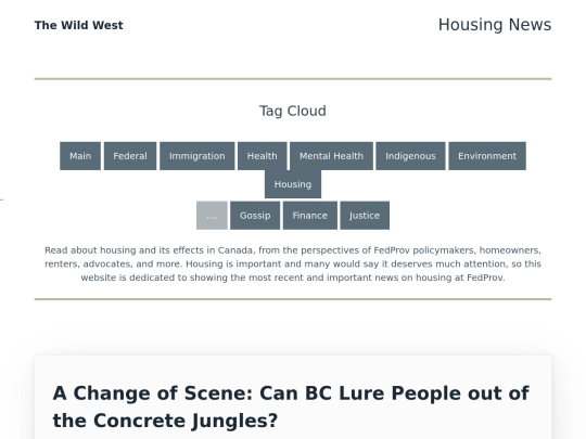 housing screenshot