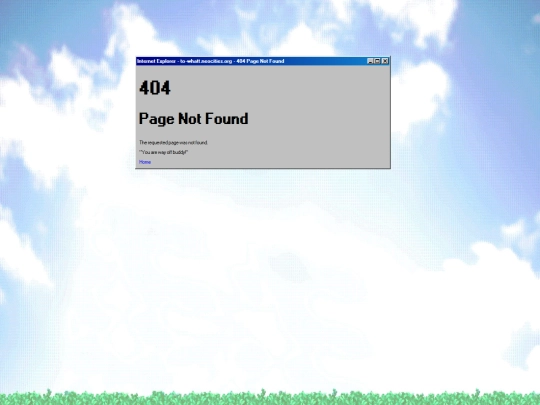 not_found screenshot