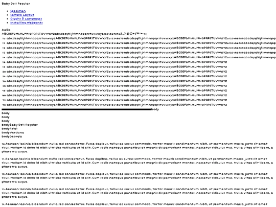 baby_doll-demo screenshot
