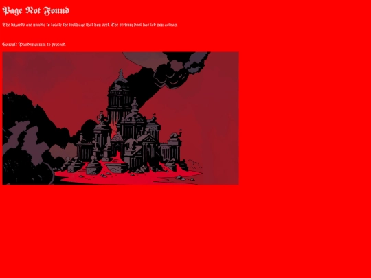 not_found screenshot