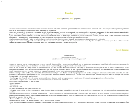 cpop/running screenshot