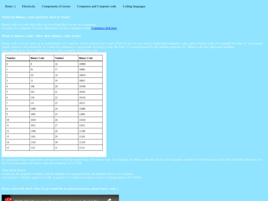 binarycode screenshot