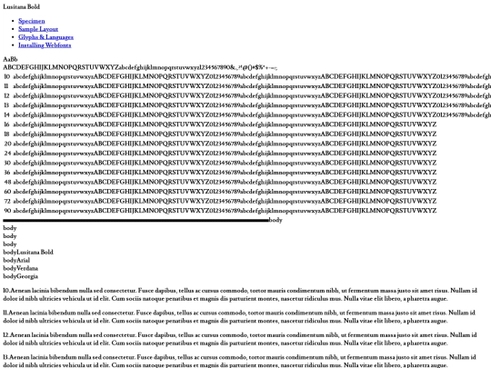 webfontkit-20231118-205407/lusitana-bold-demo screenshot
