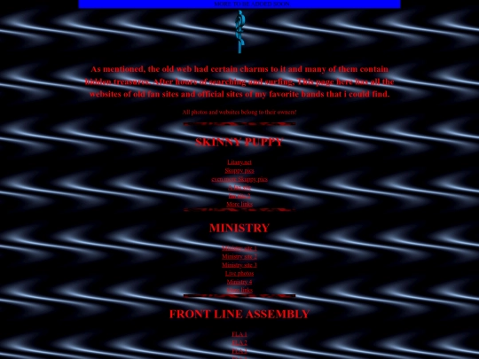 links screenshot