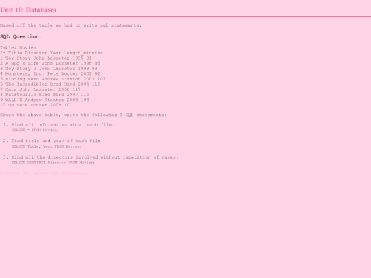 Unit10 screenshot