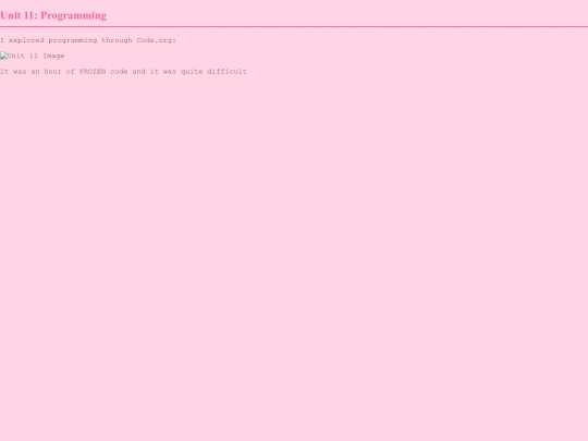 Unit11 screenshot