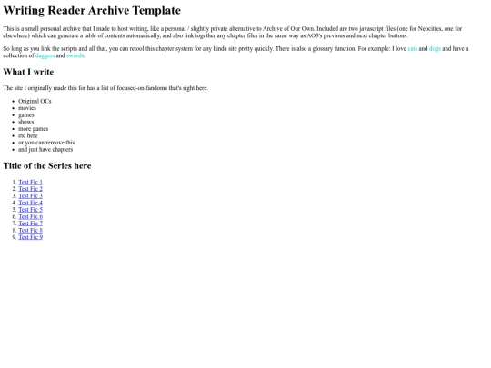 index screenshot