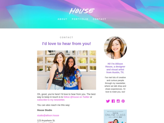 contact screenshot