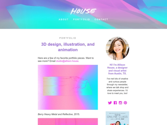 portfolio screenshot