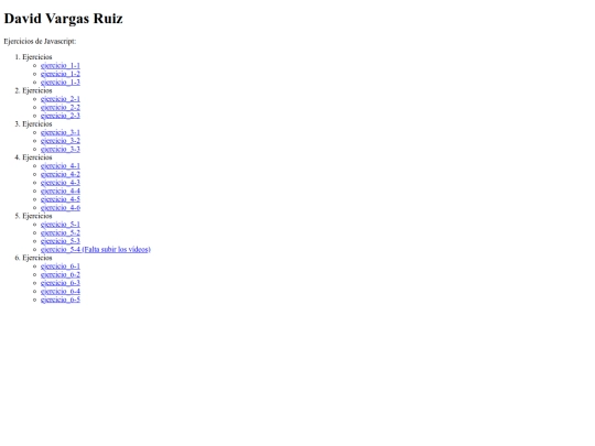 index screenshot