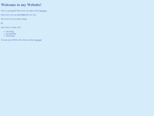 interests screenshot