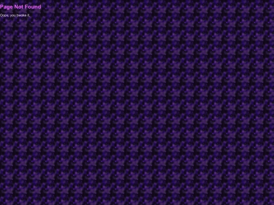 not_found screenshot