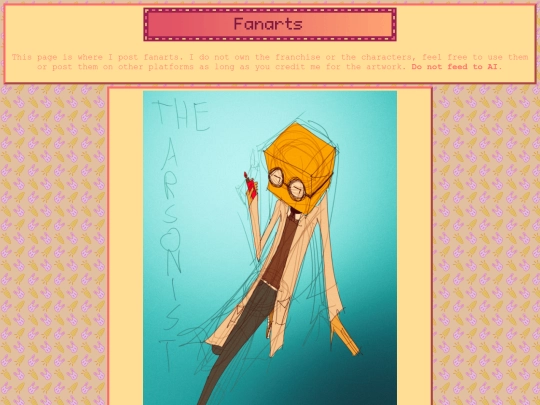 FanartPage screenshot