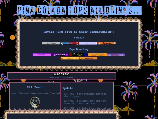 homepage screenshot