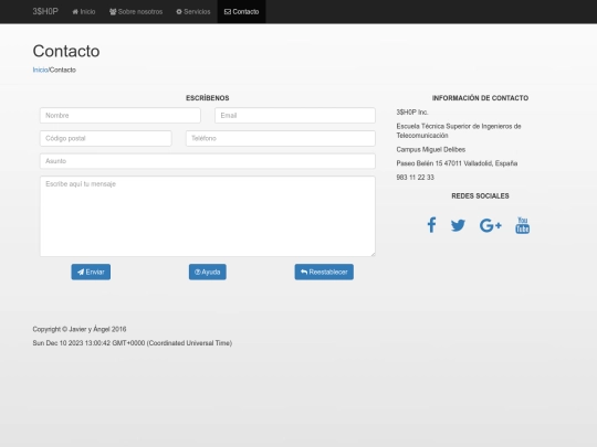 contact screenshot