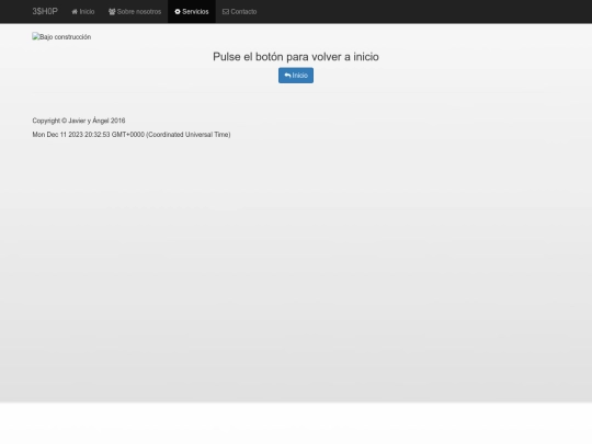 services screenshot