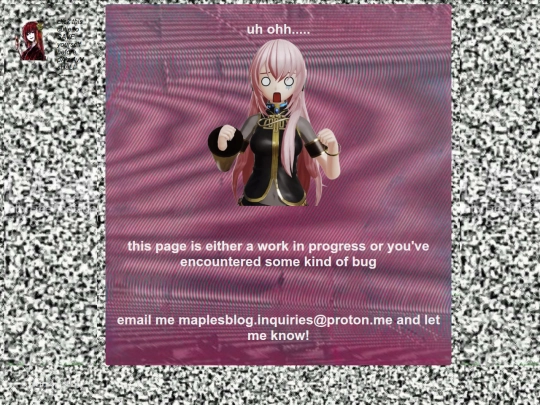 error screenshot