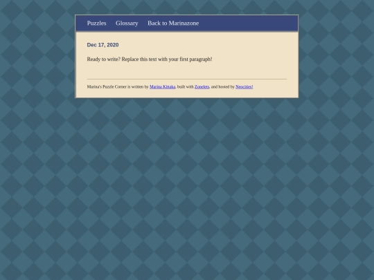 puzzle/posts/no-date-test screenshot
