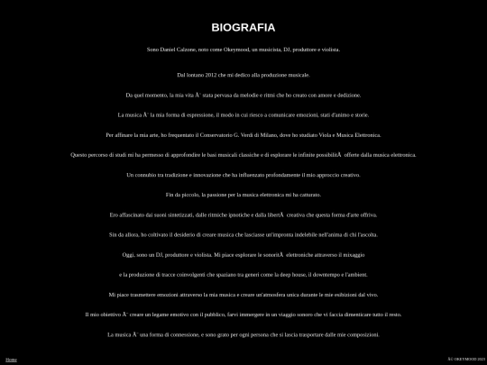 bio screenshot