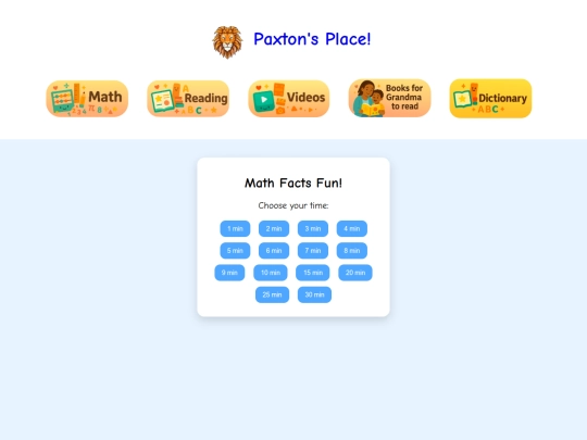 math/math-facts-fun screenshot