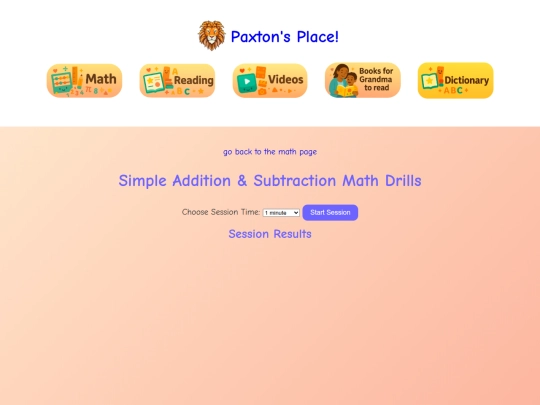 math/simple-addition-and-subtraction screenshot