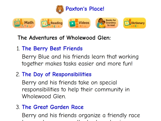reading/adventures-of-wholewood-glen screenshot