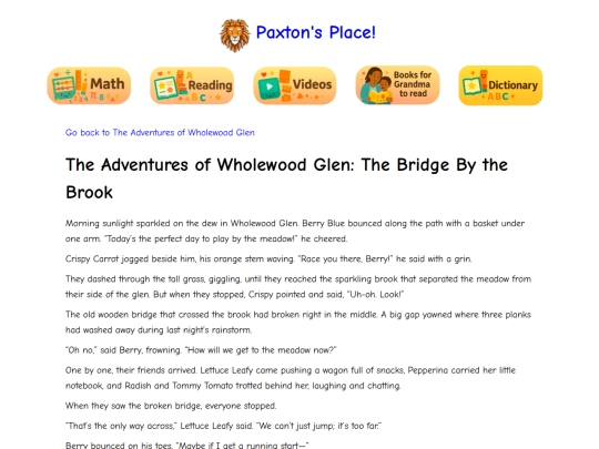 reading/adventures-of-wholewood-glen/the-bridge-by-the-brook screenshot