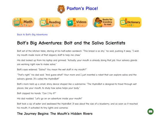 reading/bolts-big-adventures/bolt-and-the-saliva-scientists screenshot