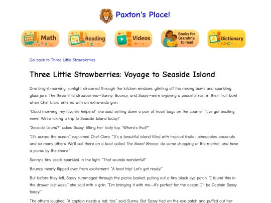 reading/three-little-strawberries/voyage-to-seaside-island screenshot