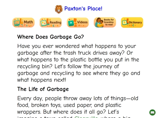 reading/where-does-garbage-go screenshot