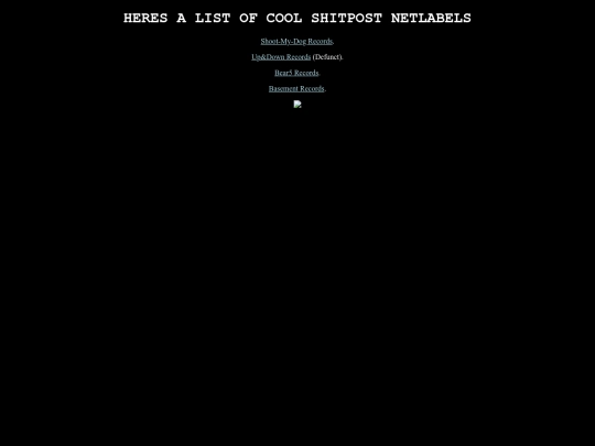 oldsite/otherlabels screenshot