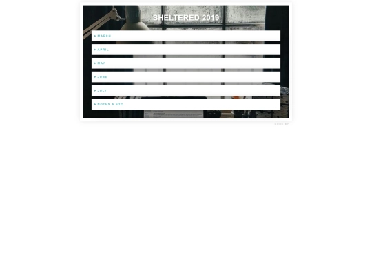 sheltered/coleactivity screenshot