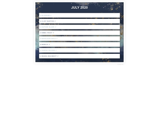 valar/activity-jul screenshot